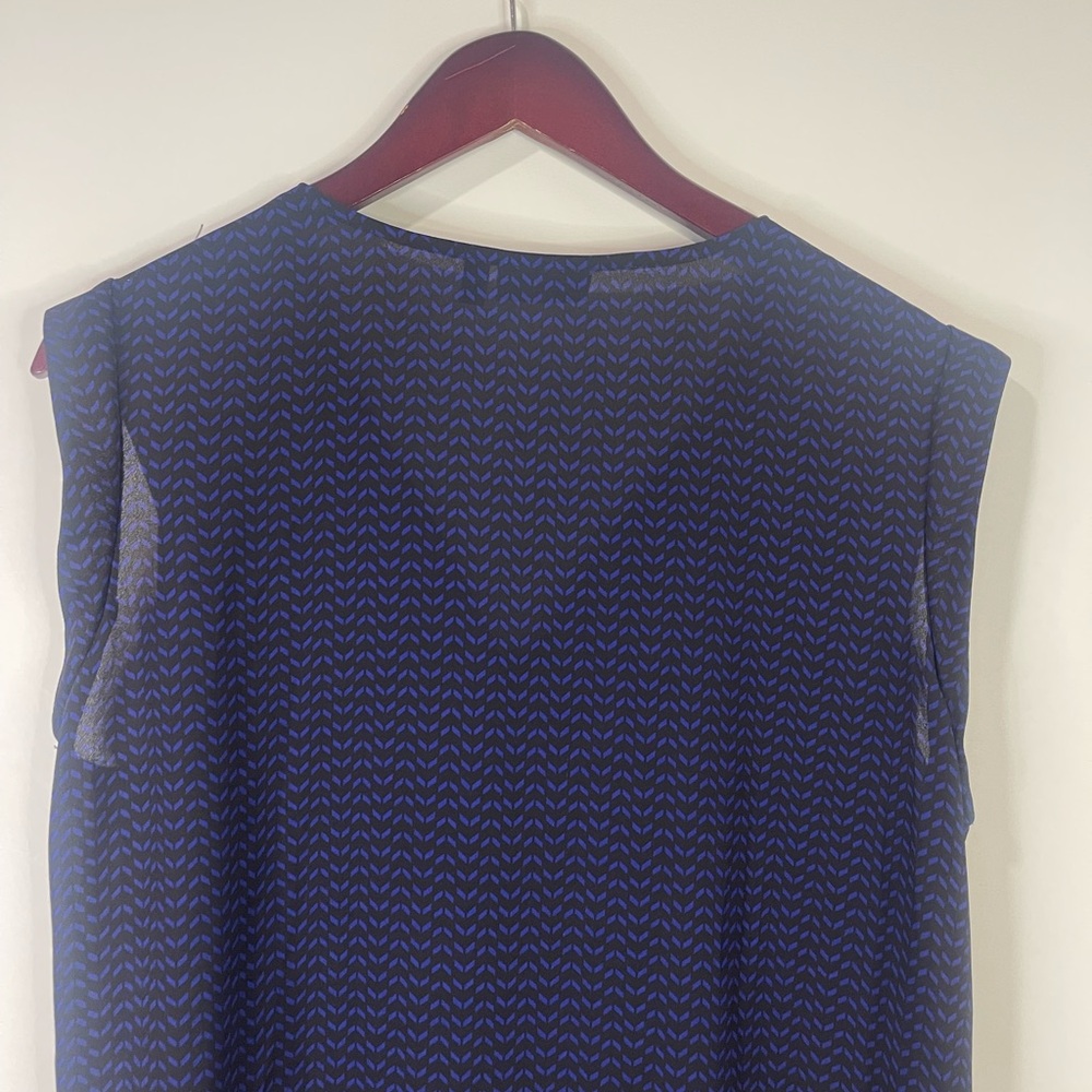 Apt. 9 Blue Sleeveless Blouse - Picture 8 of 9